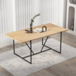 Söögilaud CINDY 180x90xH75cm, melamiin tamm Söögilauad H02-200 Söögilauad