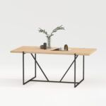 Söögilaud CINDY 180x90xH75cm, melamiin tamm Söögilauad H02-200 Söögilauad