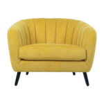 Tugitool MELODY 100x88xH76cm, kollane Elutoamööbel H01-500 Tugitoolid ja kiiktoolid