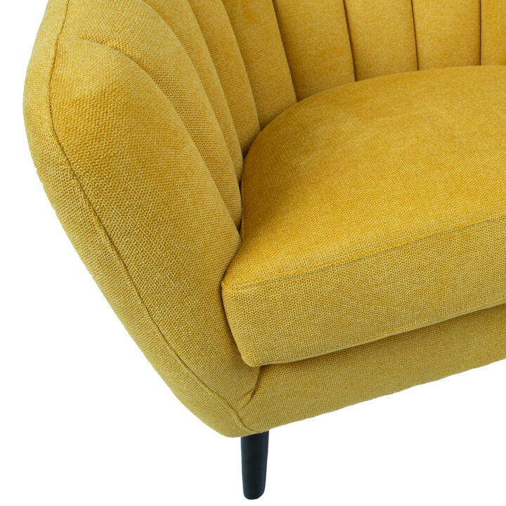 Tugitool MELODY 100x88xH76cm, kollane Elutoamööbel H01-500 Tugitoolid ja kiiktoolid