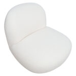 Tugitool PAMELA 80x90xH74cm, valge Elutoamööbel Tugitoolid ja kiiktoolid