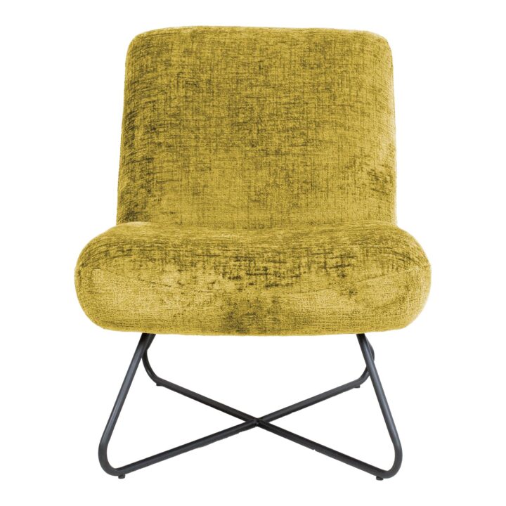 Tugitool FARICA 65x74xH84cm, kollane Elutoamööbel Tugitoolid ja kiiktoolid