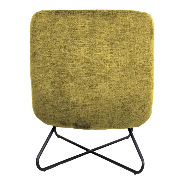Tugitool FARICA 65x74xH84cm, kollane Elutoamööbel Tugitoolid ja kiiktoolid