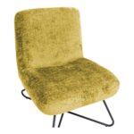 Tugitool FARICA 65x74xH84cm, kollane Elutoamööbel Tugitoolid ja kiiktoolid
