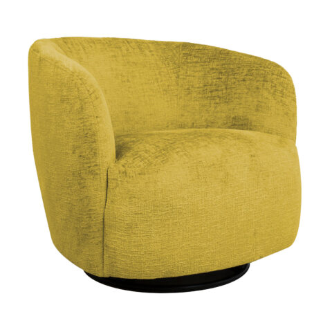 Tugitool MANUELA 84x82xH75cm, kollane Elutoamööbel Tugitoolid ja kiiktoolid