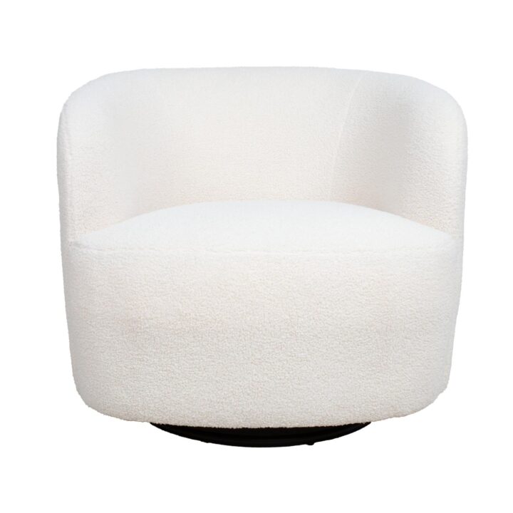 Tugitool MANUELA 84x82xH75cm, valge Elutoamööbel Tugitoolid ja kiiktoolid