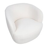 Tugitool MANUELA 84x82xH75cm, valge Elutoamööbel Tugitoolid ja kiiktoolid