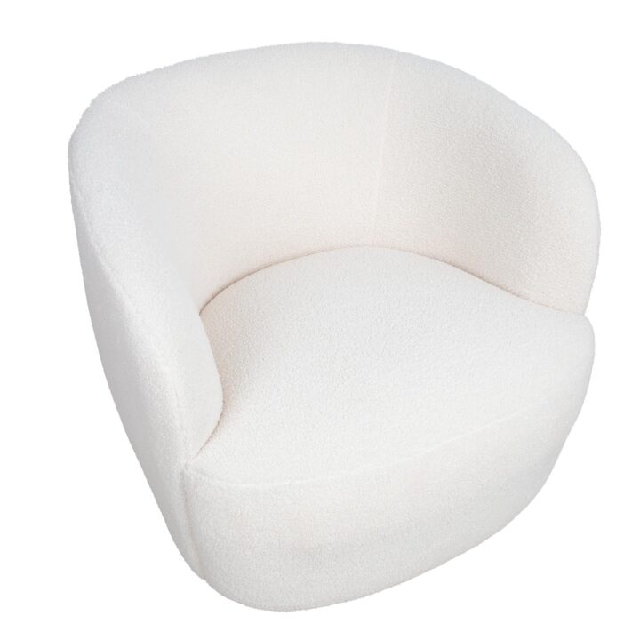 Tugitool MANUELA 84x82xH75cm, valge Elutoamööbel Tugitoolid ja kiiktoolid