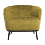 Tugitool GEMALA 84x84xH75cm, kollane Elutoamööbel Tugitoolid ja kiiktoolid