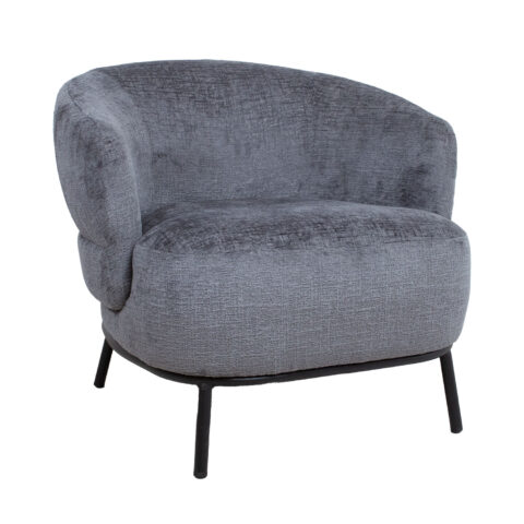 Tugitool GEMALA 84x84xH75cm, tumehall Elutoamööbel Tugitoolid ja kiiktoolid