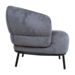 Tugitool GEMALA 84x84xH75cm, tumehall Elutoamööbel Tugitoolid ja kiiktoolid