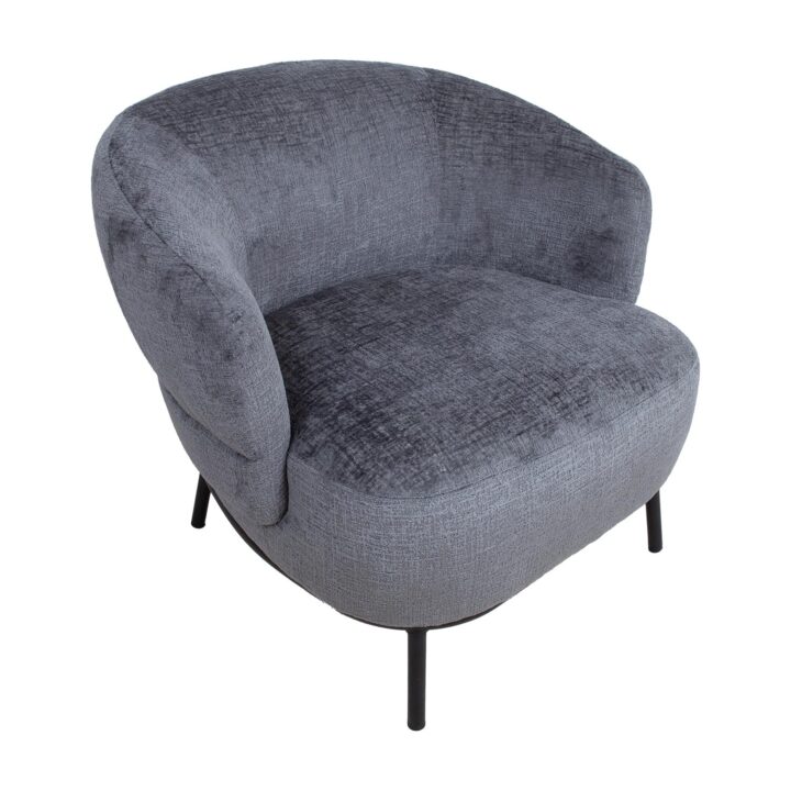 Tugitool GEMALA 84x84xH75cm, tumehall Elutoamööbel Tugitoolid ja kiiktoolid