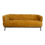 Diivan GEMALA 2,5 kohaline 200x84xH82cm, kollane Diivanid Diivanid