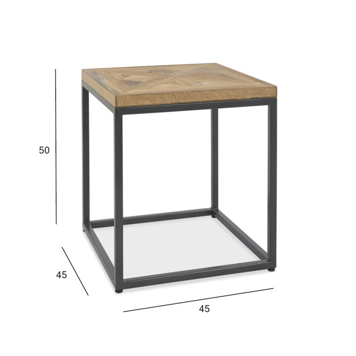 Abilaud INDUS 45x45xH50cm, tamm Abilauad ja serveerimislauad Abilauad ja serveerimislauad