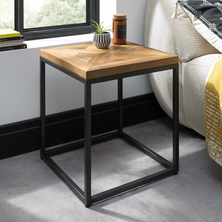 Abilaud INDUS 45x45xH50cm, tamm Abilauad ja serveerimislauad Abilauad ja serveerimislauad