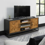 TV-laud INDUS 133x38xH55cm, tamm Söögituba H01-800 TV-alused