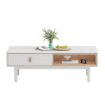 Diivanilaud IRIS 120x60xH40cm, valge Diivanilauad ja abilauad Diivanilauad ja abilauad