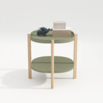 Abilaud NORAH 50x50xH55cm, roheline Diivanilauad ja abilauad Diivanilauad ja abilauad