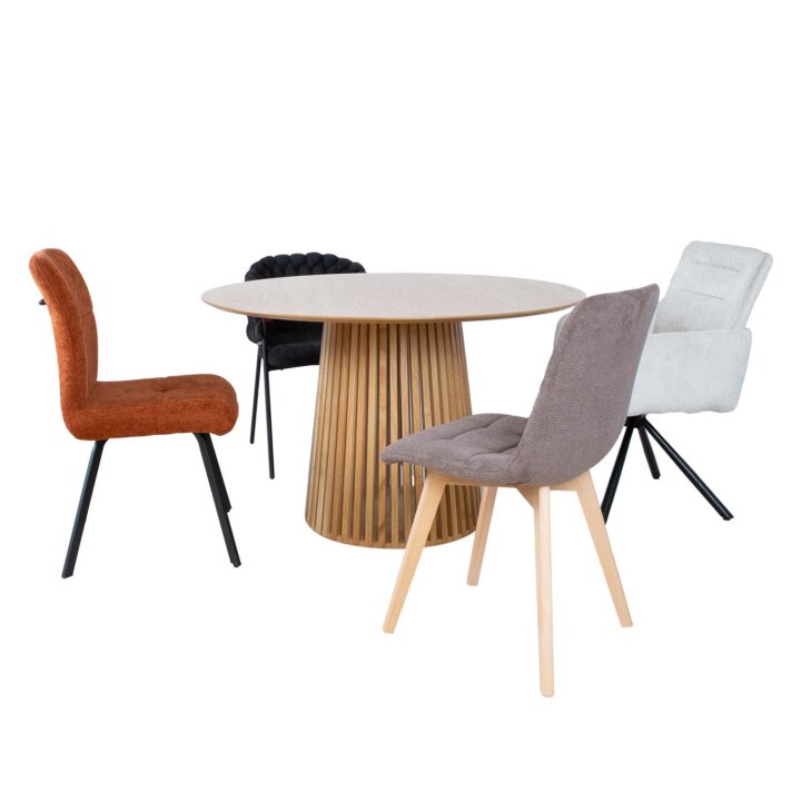 Söögilaud MILANI D120xH75cm, tamm Elutoamööbel Söögilauad