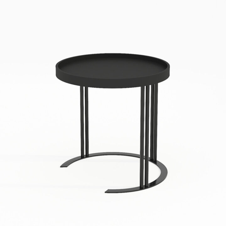 Abilaud KEIRA D50xH50cm, must Diivanilauad ja abilauad Diivanilauad ja abilauad