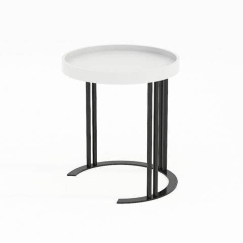 Abilaud KEIRA D40xH45cm, valge Diivanilauad ja abilauad Diivanilauad ja abilauad