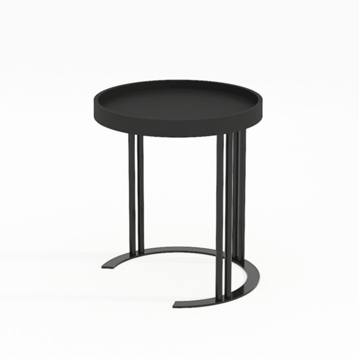 Abilaud KEIRA D40xH45cm, must Diivanilauad ja abilauad Diivanilauad ja abilauad