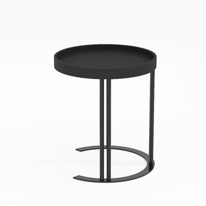 Abilaud KEIRA D40xH45cm, must Diivanilauad ja abilauad Diivanilauad ja abilauad
