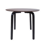 Söögilaud MIA D90xH75cm, pähkel Söögilauad H02-107 Ümmargused söögilauad
