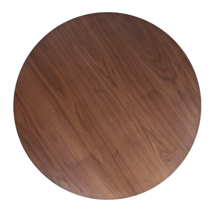 Söögilaud MIA D90xH75cm, pähkel Söögilauad H02-107 Ümmargused söögilauad