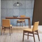 Söögilaud HAYDIE 150x90xH75cm, pähkel Söögilauad H02-200 Söögilauad
