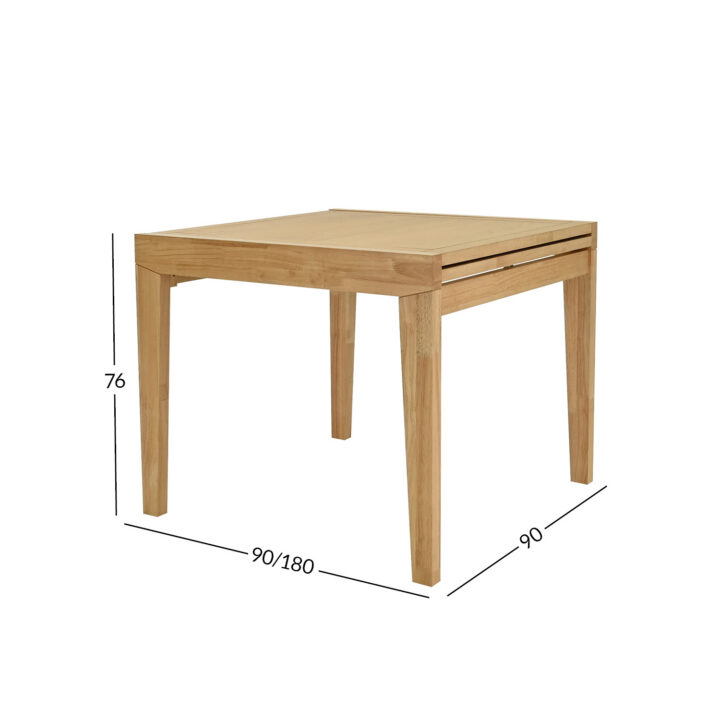 Söögilaud BOWEN 90+90x90xH76cm, tamm Söögilauad