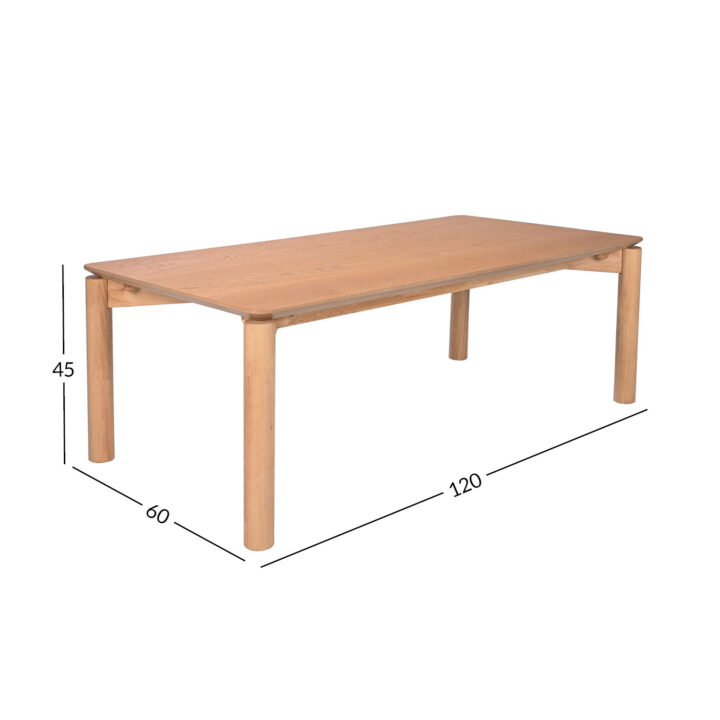 Diivanilaud GARDENIA 120x60xH45cm, tamm Diivanilauad ja abilauad
