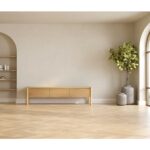 TV laud GARDENIA 183x43xH50,5cm, tamm Elutoamööbel