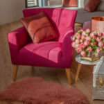 Tugitool MOVIE 83x76xH83cm, fuksia Elutoamööbel H01-500 Tugitoolid ja kiiktoolid