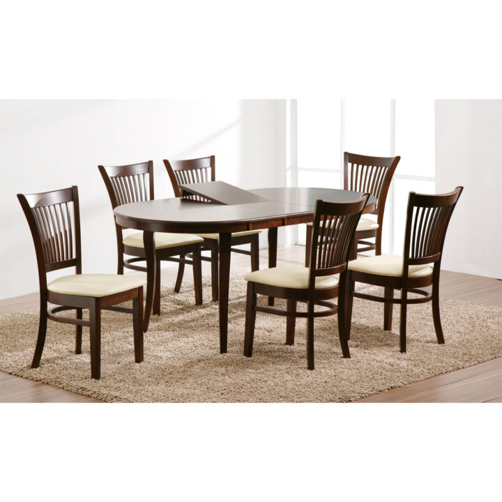 Söögilaud JOY 145/178x90xH74cm, tume pähkel Pikendatavad söögilauad H02-106 Pikendatavad söögilauad