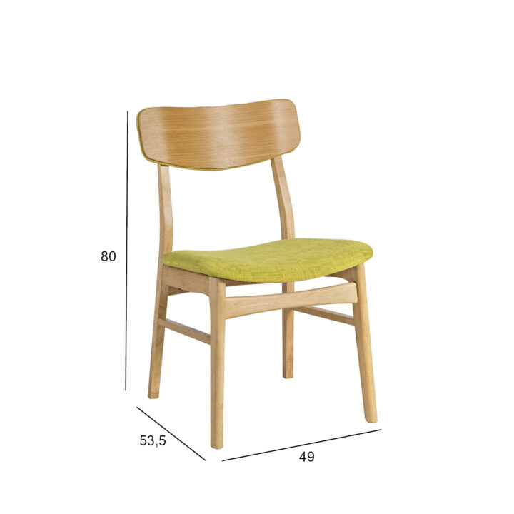 Tool JAXTON 49×53,5xH80cm, heleroheline Söögituba RETRO OAK