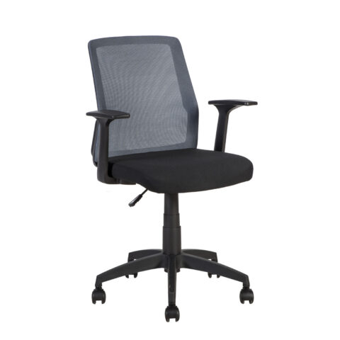 Töötool ALPHA 60x55xH87-97cm, must/hall Arvutitoolid ja töötoolid ALPHA, BRAVO