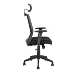 Töötool BRAVO 62x53xH114-120cm, must/hall Arvutitoolid ja töötoolid ALPHA
