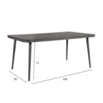 Laud ANDROS 180x90xH75cm, hall Aialauad Aialauad