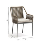 Tool ANDROS hall/taupe Aiatoolid ja aiapingid Aiatoolid ja aiapingid