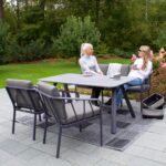 Aiamööblikomplekt KAHLA laud, diivan ja 2 tooli Aiadiivanid ja komplektid Diivanikomplektid