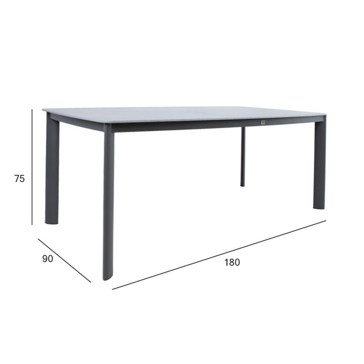 Laud BEIDA 180x90xH75cm, hall Aialauad Aialauad