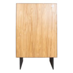 Vitriinkapp VALENCIA 90x45xH160cm, tamm Elutoamööbel