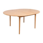 Söögilaud TROYES D100+32xH75cm, tamm Elutoamööbel