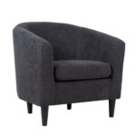 Tugitool WESTER 76×68,5xH74cm, tumehall Elutoamööbel H01-500 Tugitoolid ja kiiktoolid