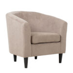 Tugitool WESTER 76×68,5xH74cm, taupe Elutoamööbel H01-500 Tugitoolid ja kiiktoolid