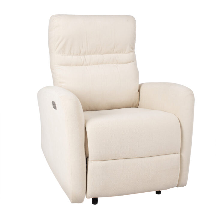 Tugitool recliner SAHARA 79x90xH102cm, loodusvalge Elutoamööbel Elutuppa jõuludeks