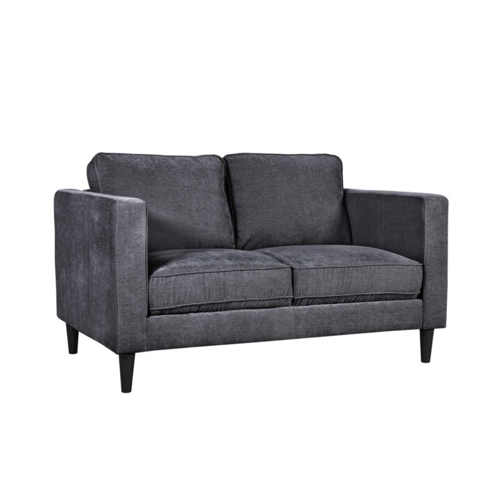 Diivan SPENCER 2-kohaline 140x86xH86cm, tumehall Diivanid Diivanid