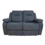 Diivan DIXON 2-kohaline recliner, 155x95xH102cm, tumehall, polüesterkangas, vineer, metall Diivanid Diivanid