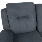 Diivan DIXON 2-kohaline recliner, 155x95xH102cm, tumehall, polüesterkangas, vineer, metall Diivanid Diivanid